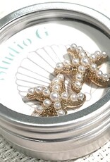 Studio G Starfish Pearl Stud Earring