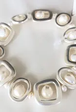 Studio G Brushed Pearl Bracelet