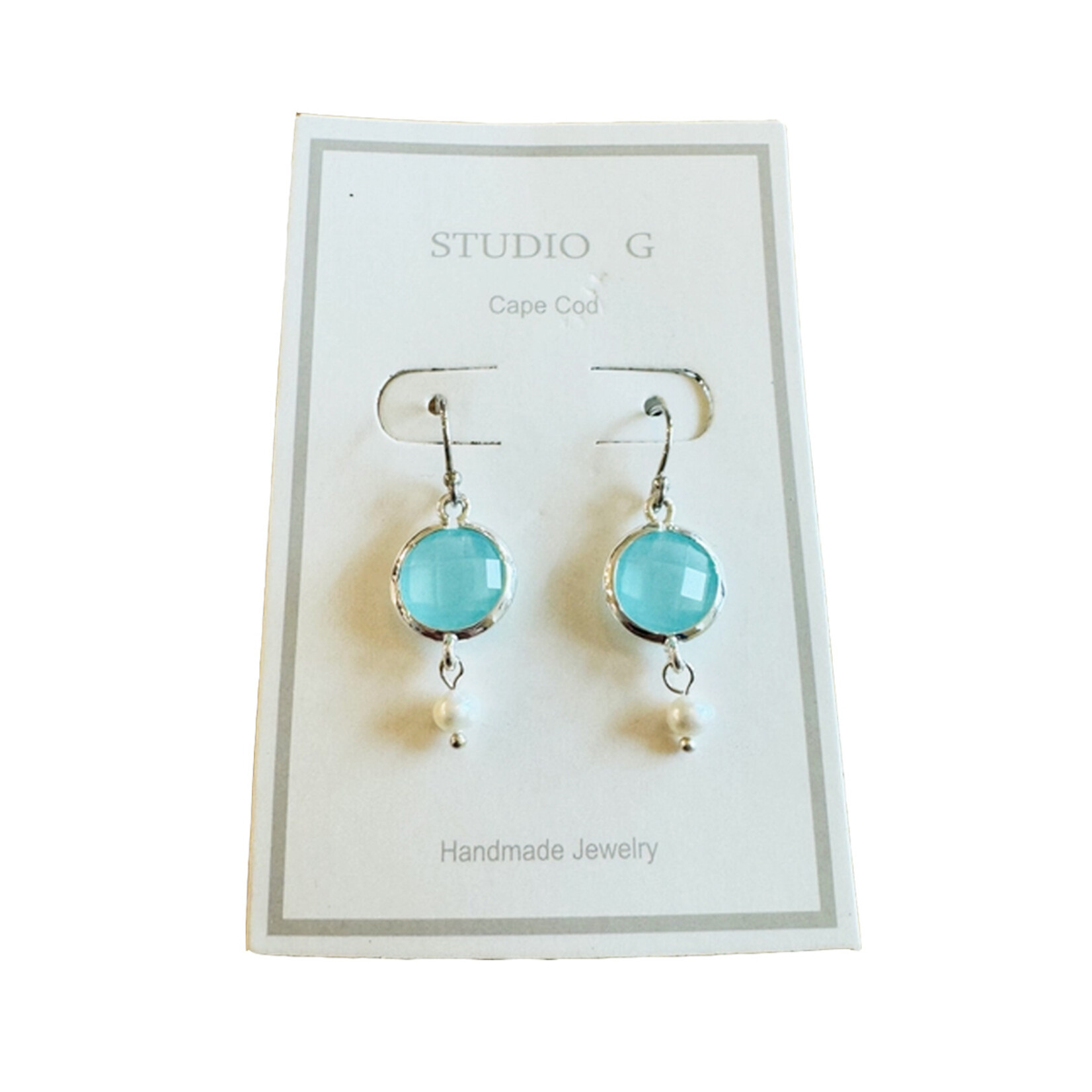 Studio G Round Crystal Earring