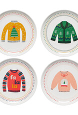 Danica Jubilee Ugly Sweater Appetizer Plate Set