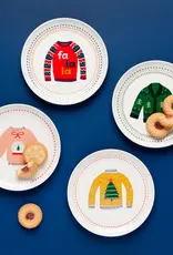 Danica Jubilee Ugly Sweater Appetizer Plate Set
