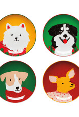 Danica Jubilee Holiday Hounds Appetizer Plate Set