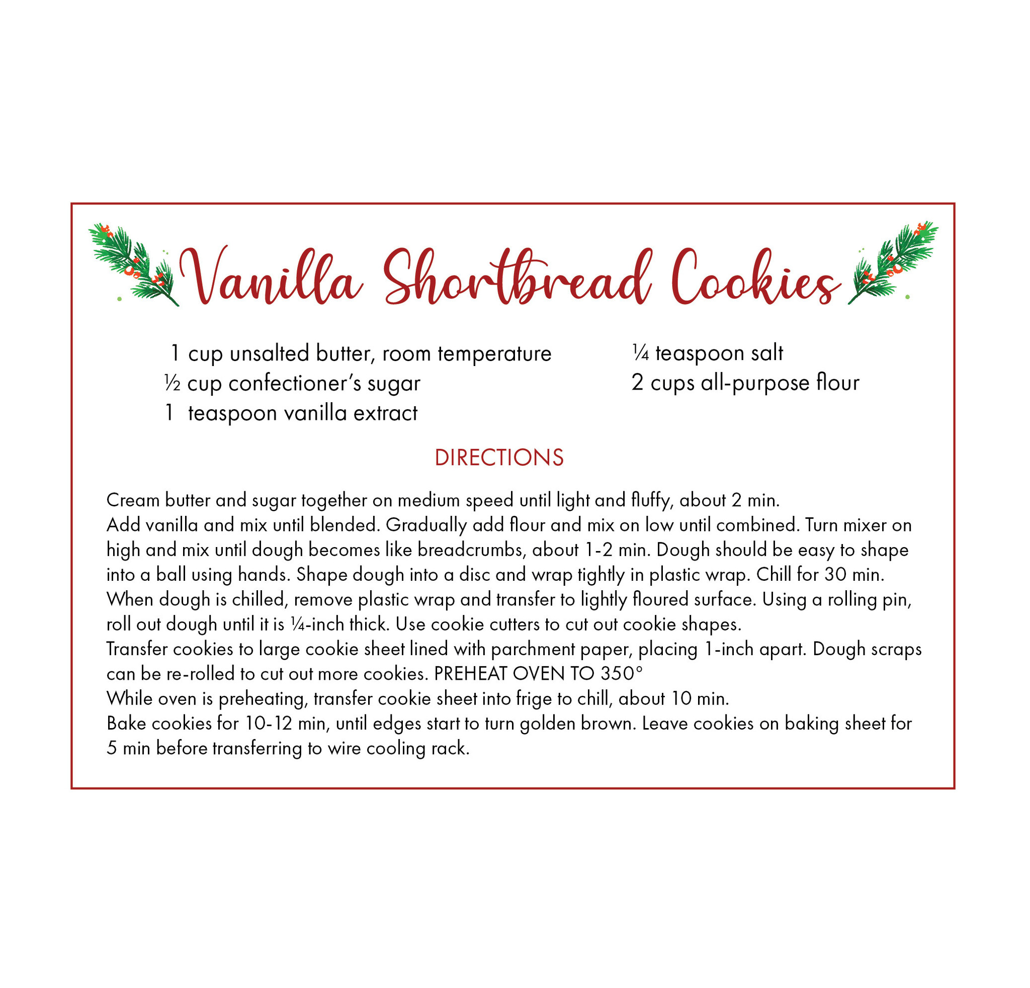 Holiday Baking Gift Set