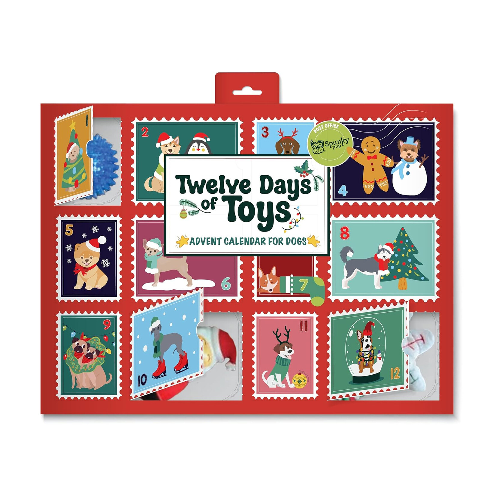 Spunky Pup Dog Toys Advent Calendar