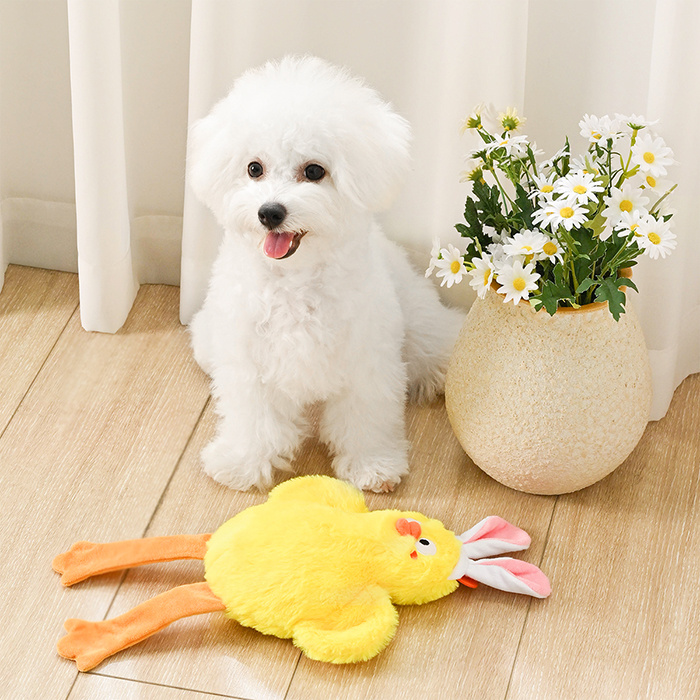 HugSmart Pet Easter Chick Dog Toy