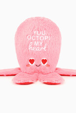 HugSmart Pet Valentine Octopus Dog Toy