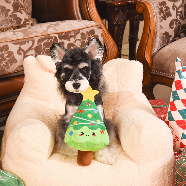 HugSmart Pet Christmas Tree Dog Toy