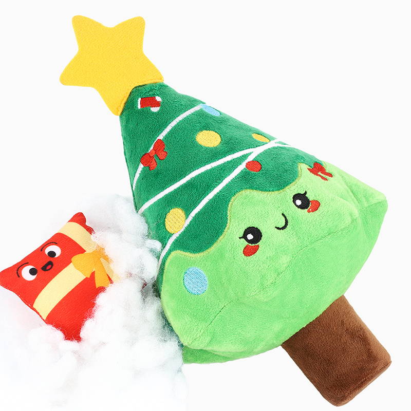 HugSmart Pet Christmas Tree Dog Toy