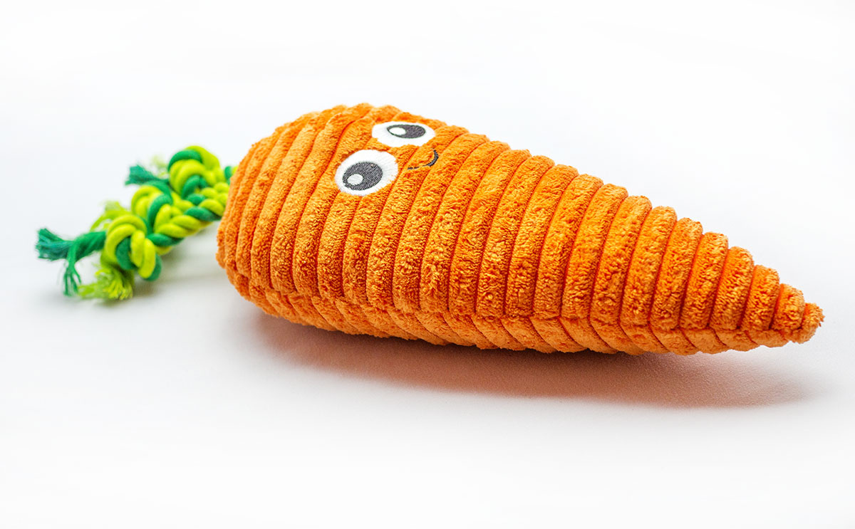 ThoozyPet Carrot Dog Toy