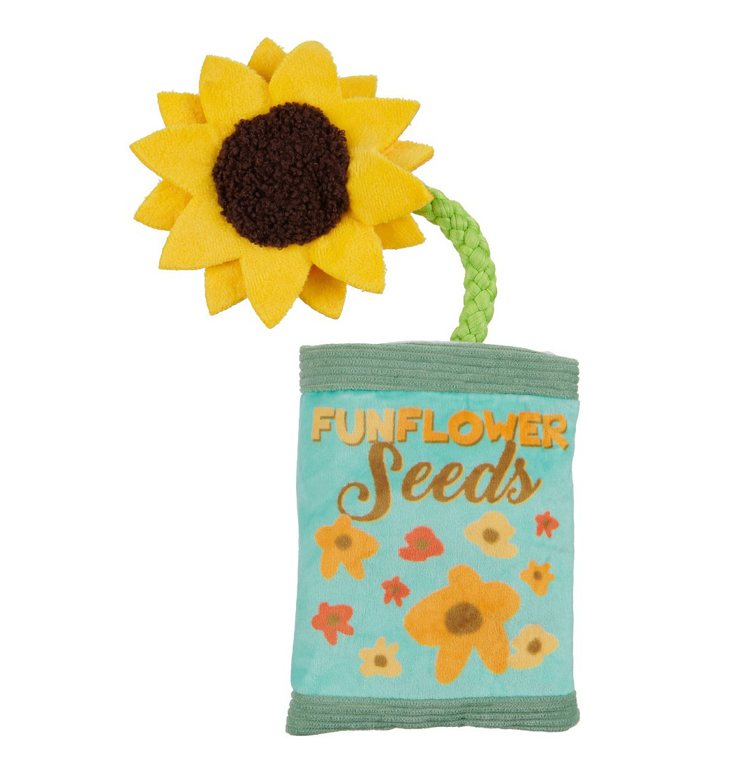 BARK Sunflower Seeds Dog Toy