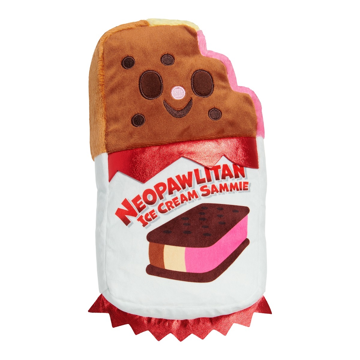 BARK Ice Cream Sandwich Dog Toy