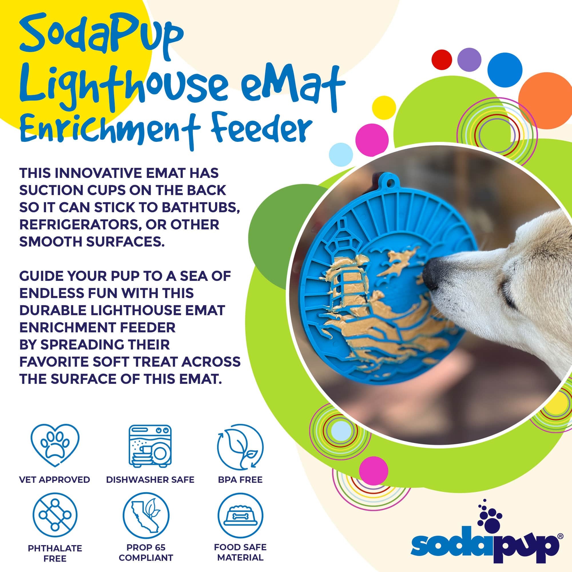 SodaPup Enrichment Lick Mat