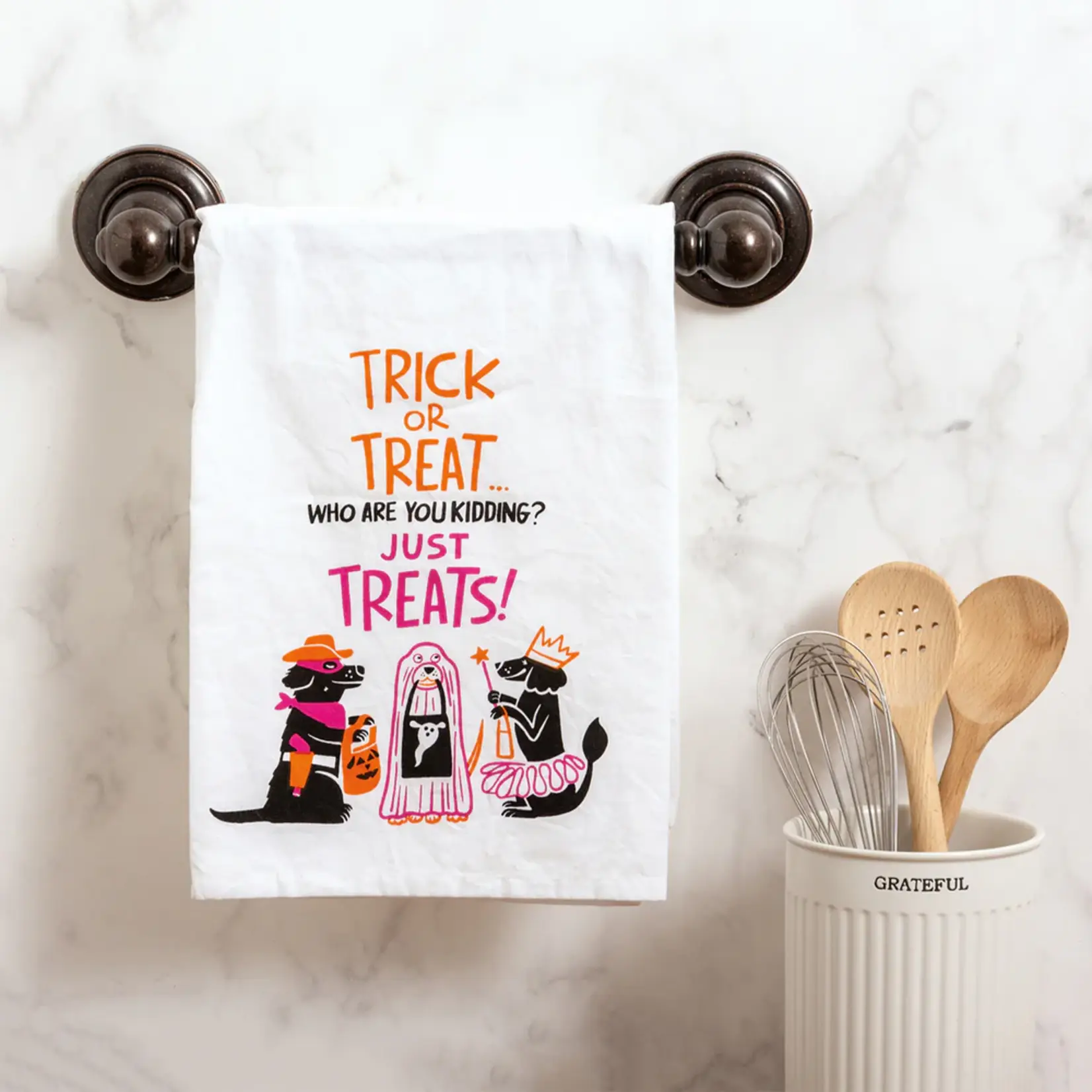 Halloween Dish Towel