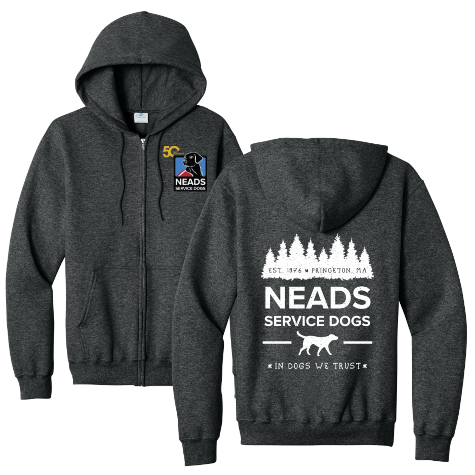 Port & Company 50th Anniversary Zip Hoodie