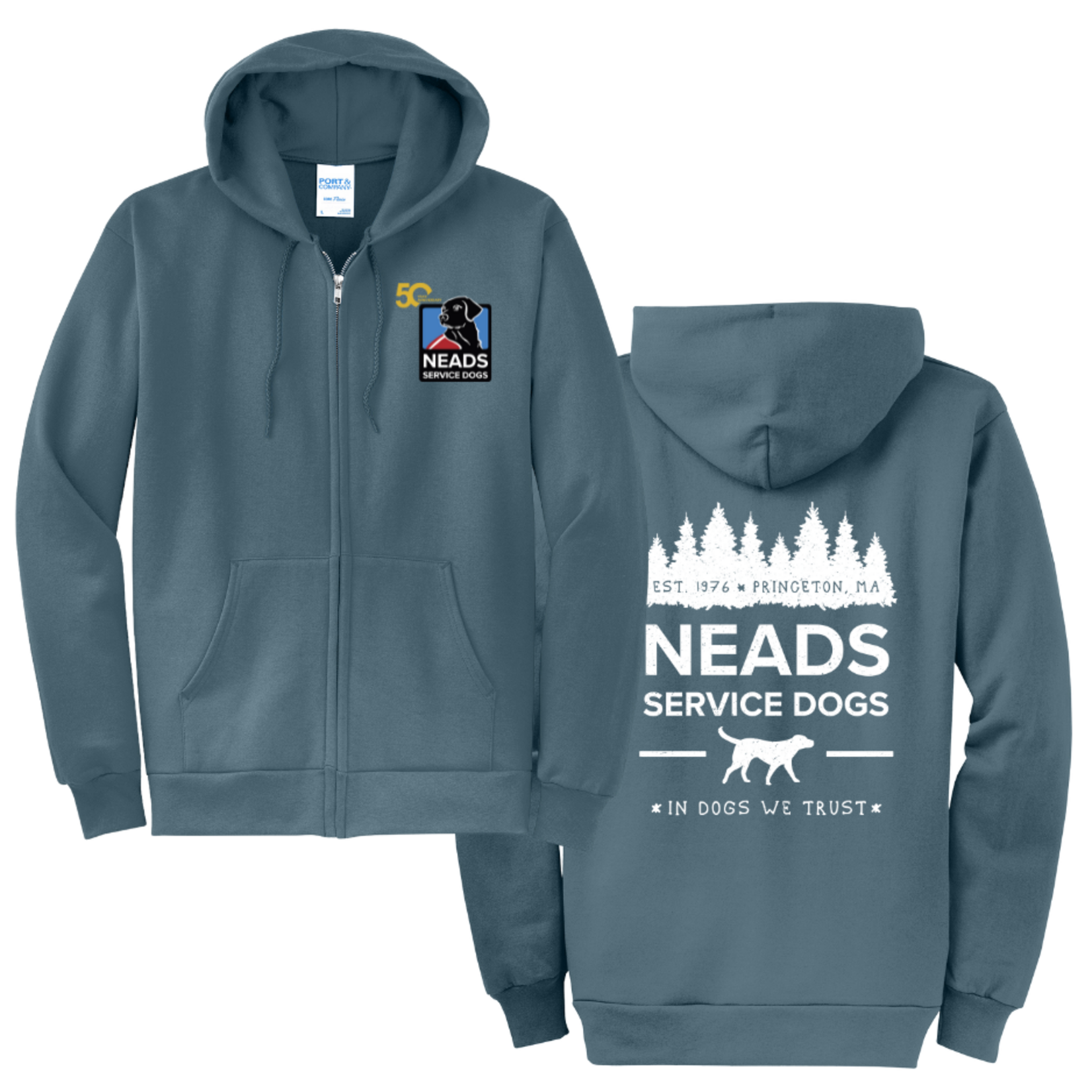 Port & Company 50th Anniversary Zip Hoodie