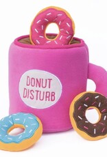 ZippyPaws Coffee & Donuts Burrow Toy
