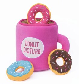 ZippyPaws Coffee & Donuts Burrow Toy