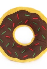 ZippyPaws Holiday Donut Dog Toy