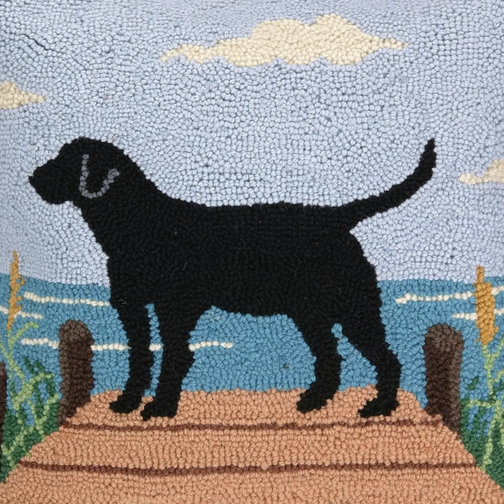 Peking Handicraft Lab on Dock Hook Pillow