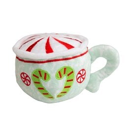 SnugArooz Peppermint Latte Dog Toy