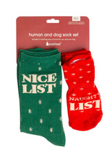 Pearhead Human and Dog Sock Set