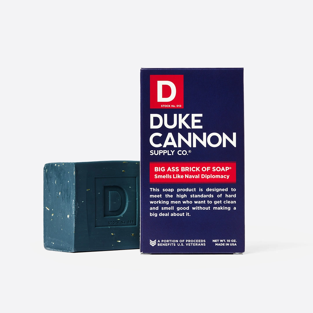 Duke Cannon Brick of Soap-Naval Diplomacy
