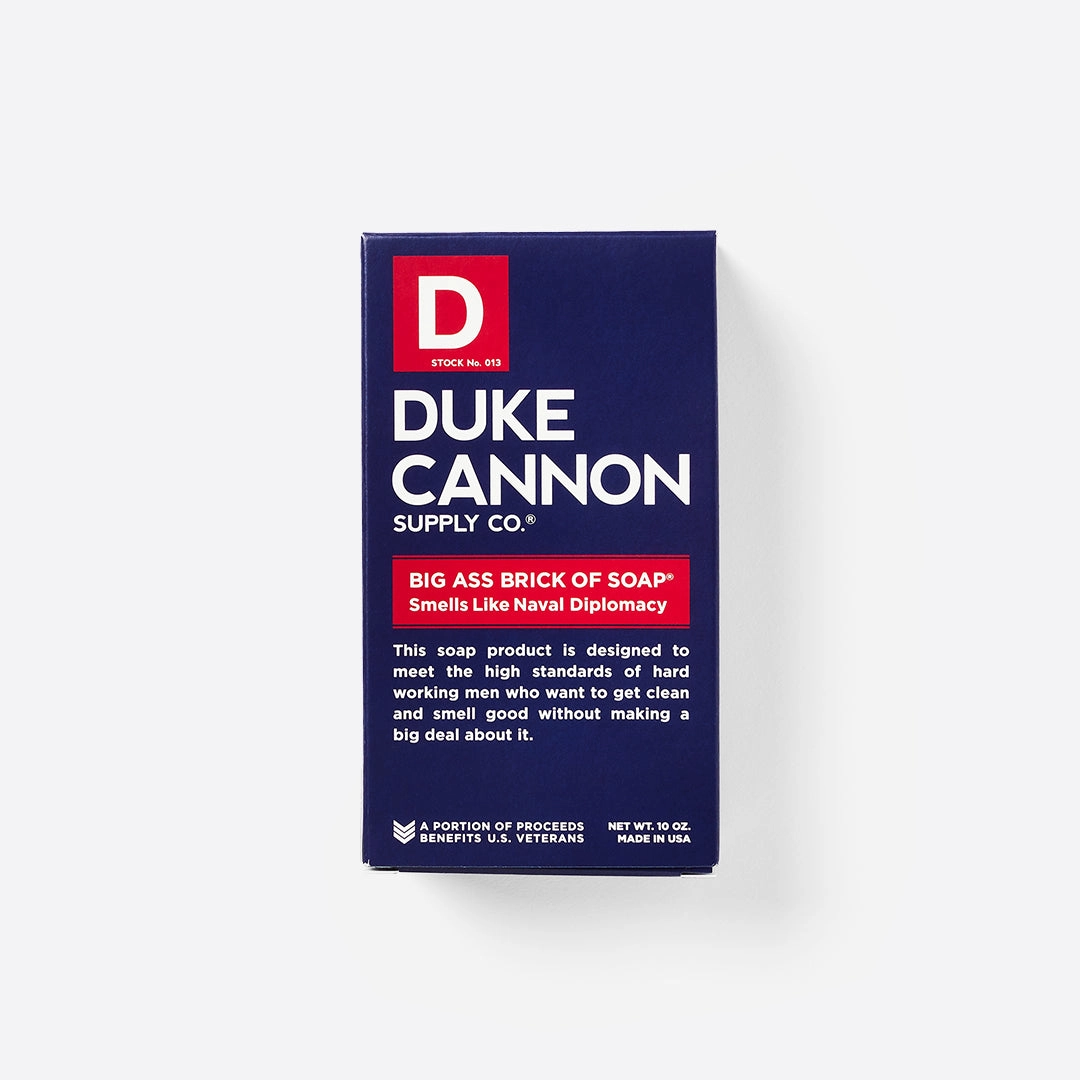 Duke Cannon Brick of Soap-Naval Diplomacy