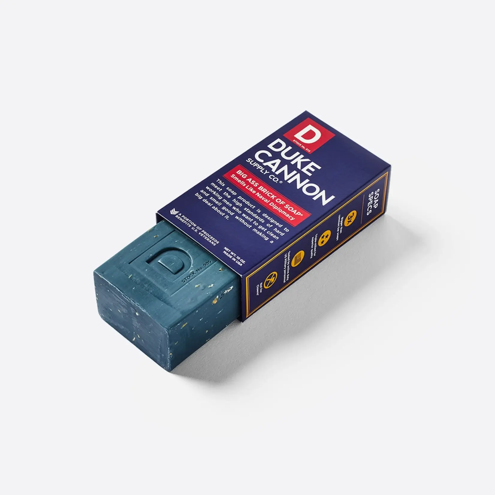 Duke Cannon Brick of Soap-Naval Diplomacy