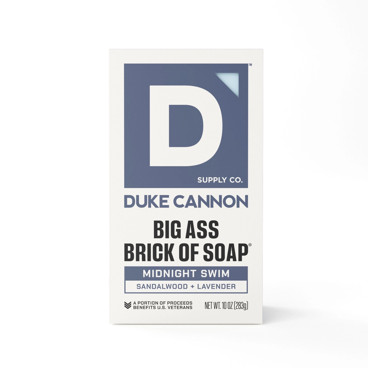 Duke Cannon Brick of Soap-Midnight Swim