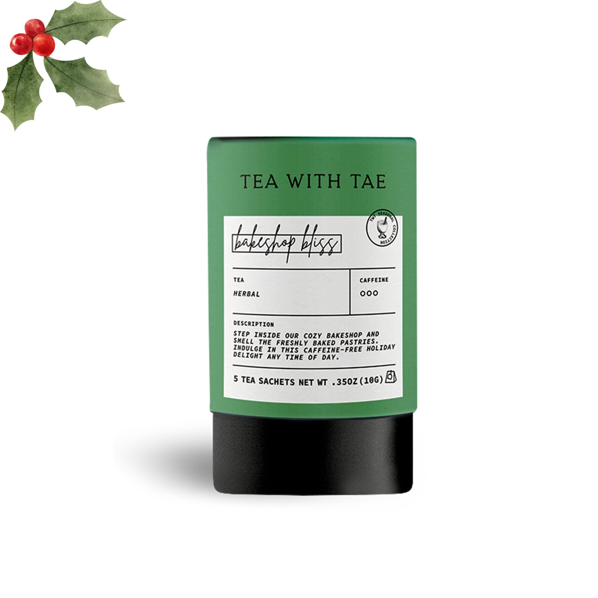 Tea with Tae Holiday Tea Gift Tube