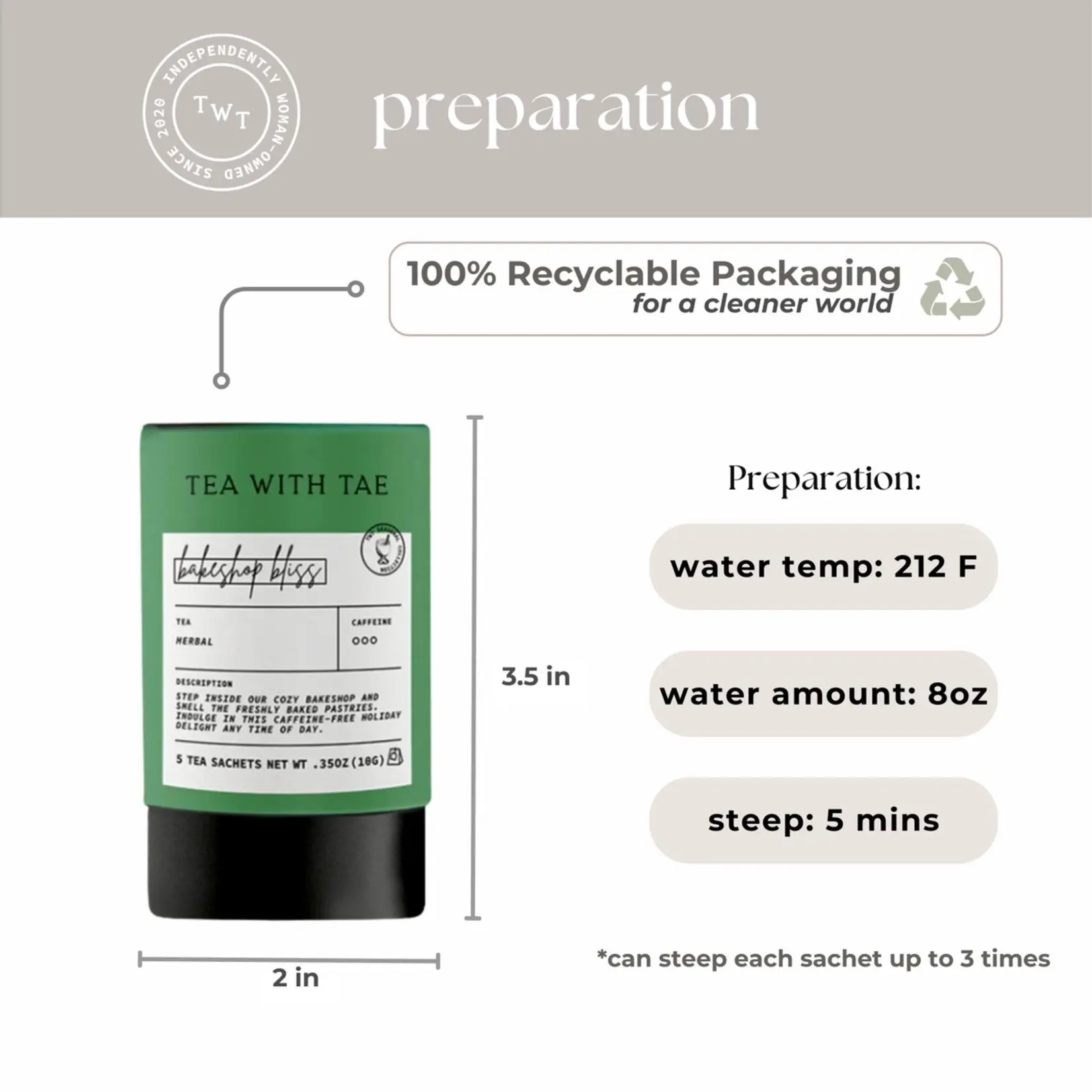 Tea with Tae Tea Gift Tube