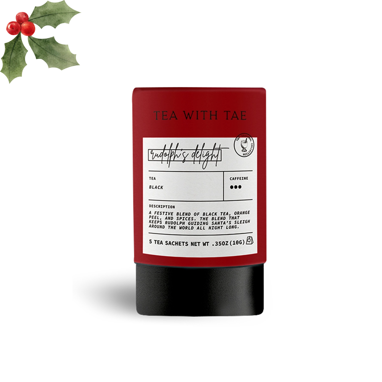 Tea with Tae Holiday Tea Gift Tube