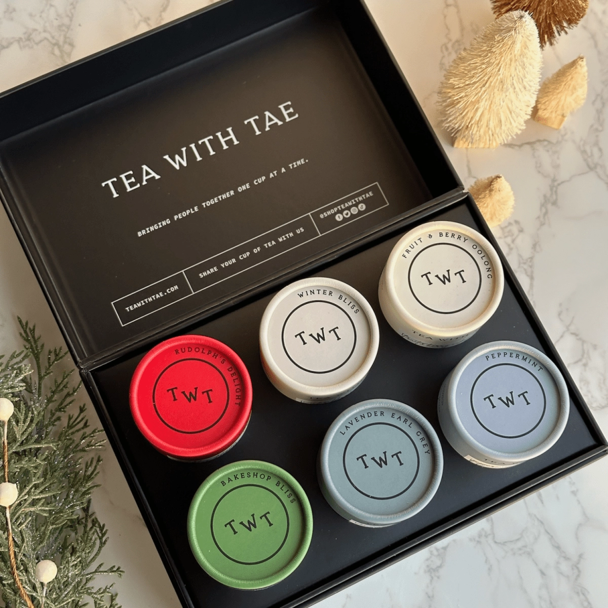 Tea with Tae Holiday Tea Bento Box