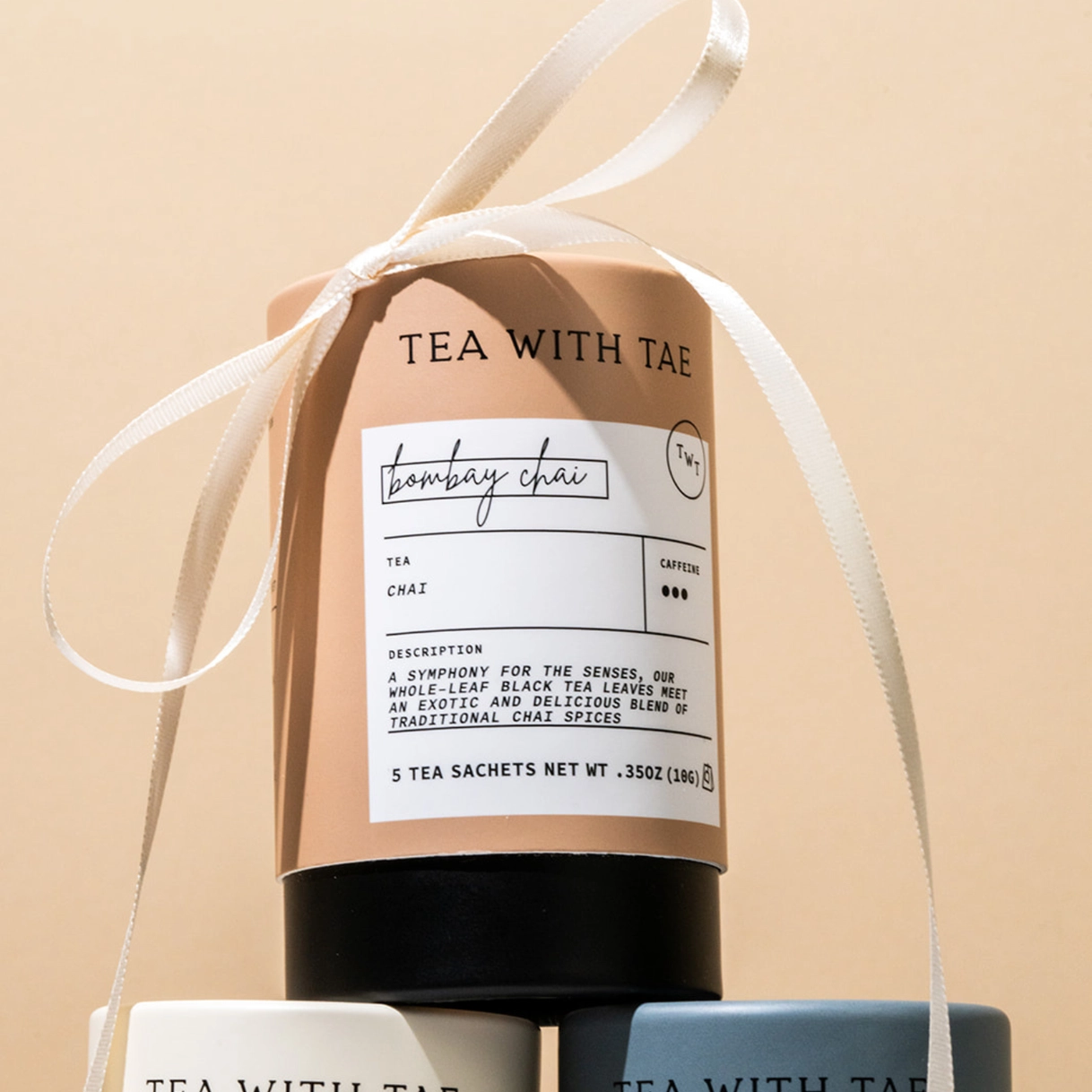 Tea with Tae Tea Gift Tube-Bombay Masala Chai