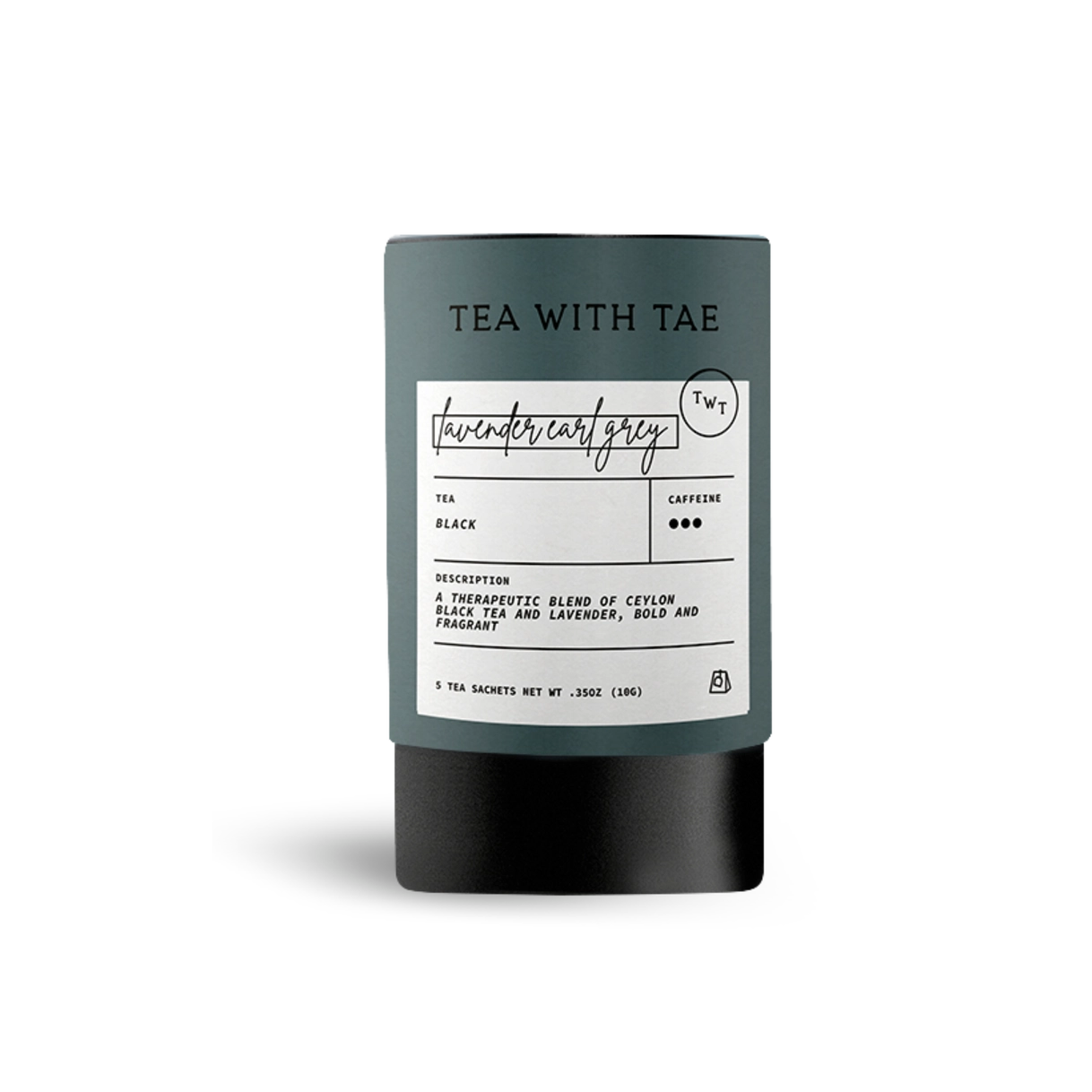 Tea with Tae Tea Gift Tube-Lavender Earl Grey