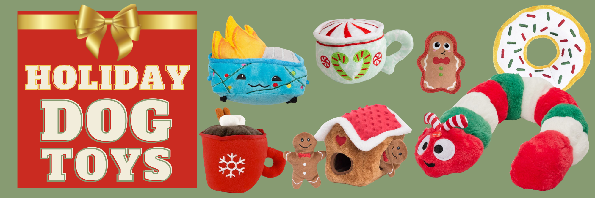 Holiday Dog Toys