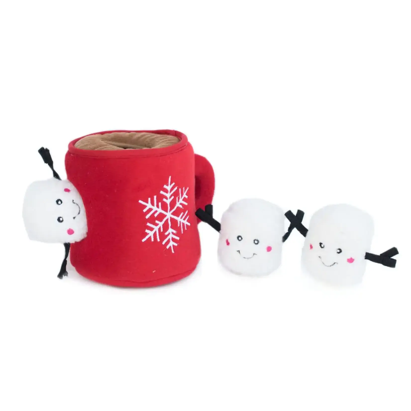 ZippyPaws Hot Cocoa Burrow Toy