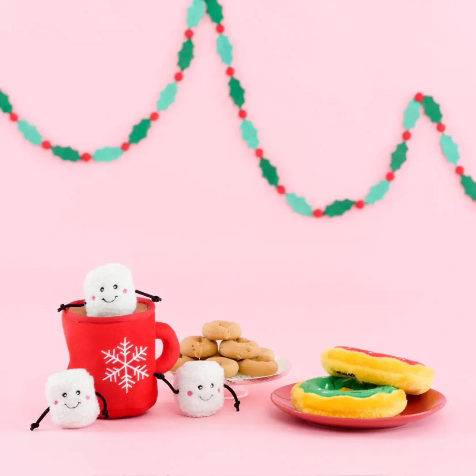 ZippyPaws Hot Cocoa Burrow Toy