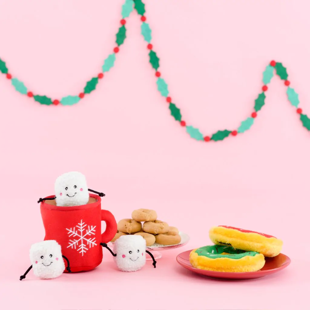 ZippyPaws Hot Cocoa Burrow Toy