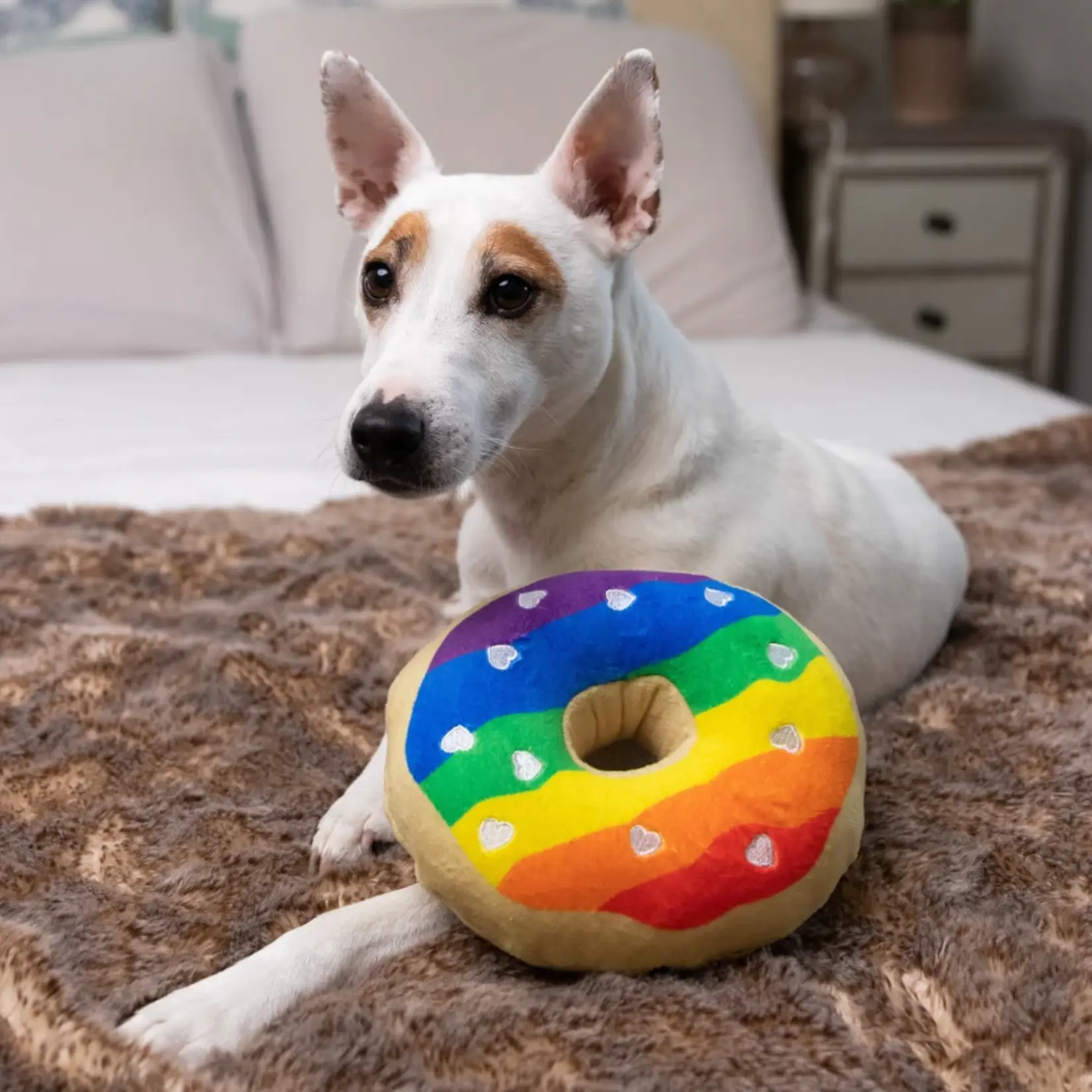 Huxley & Kent Rainbow Donut Toy
