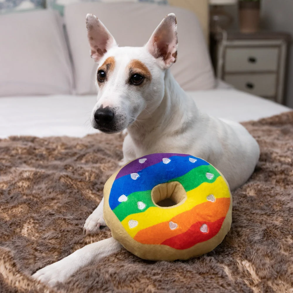 Huxley & Kent Rainbow Donut Toy