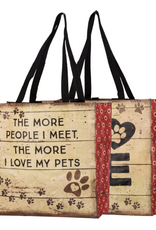 Reusable Tote Bag-Love my Pets