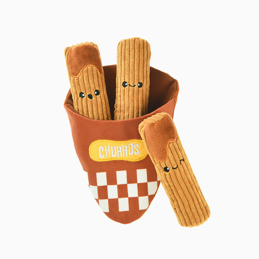 HugSmart Pet Churros Dog Toy