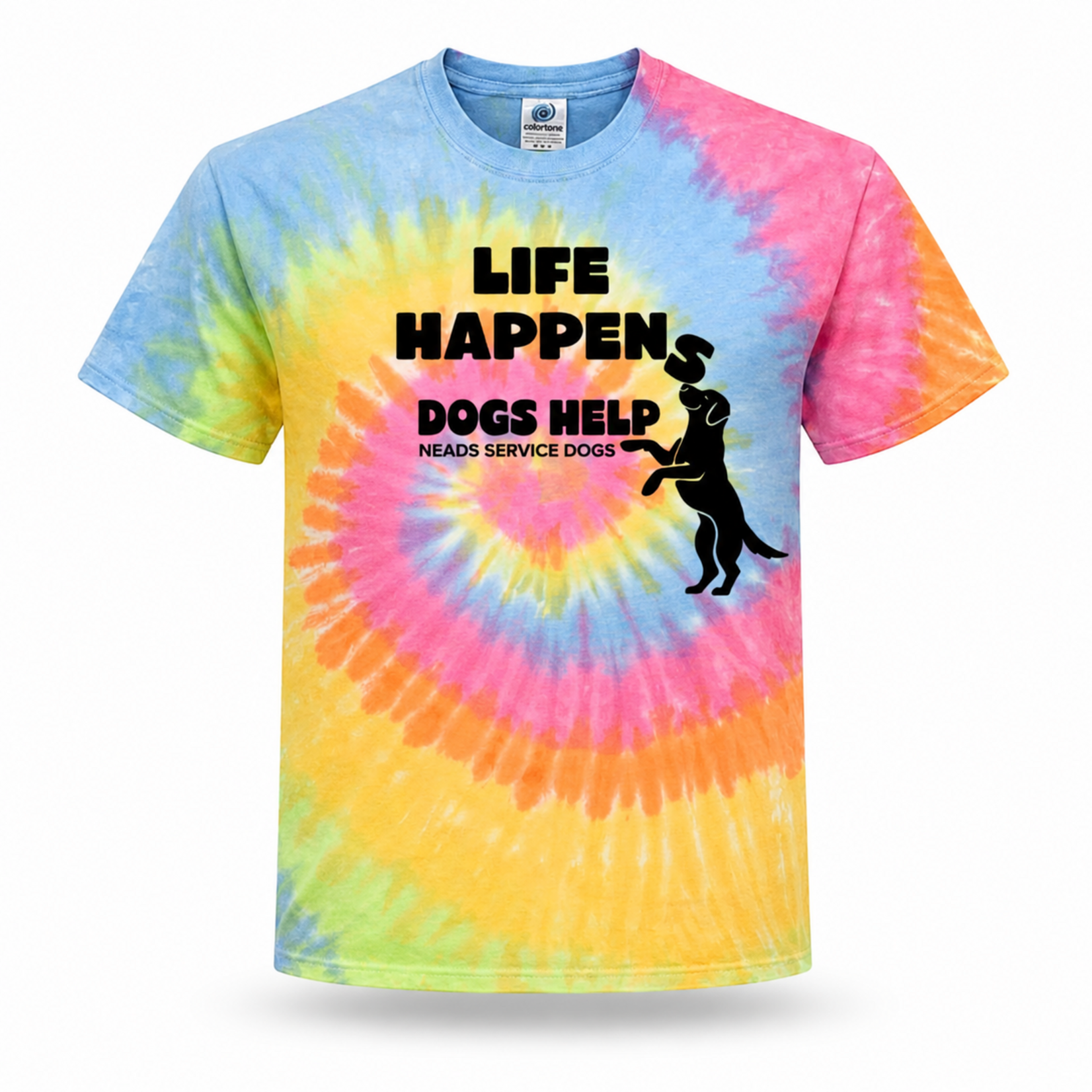 Colortone Unisex Tie Dye T-shirt