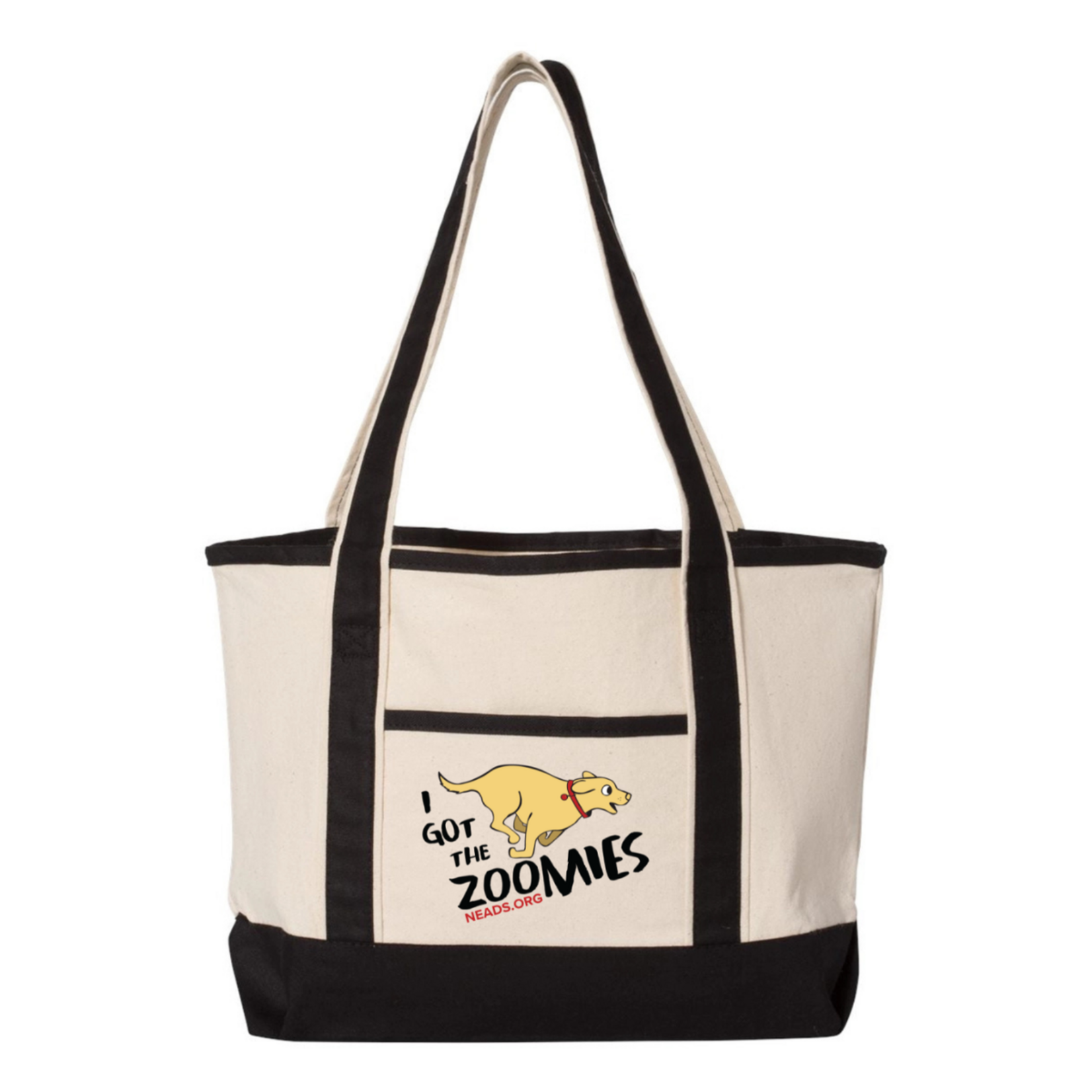 Q-Tees Canvas Tote Bag