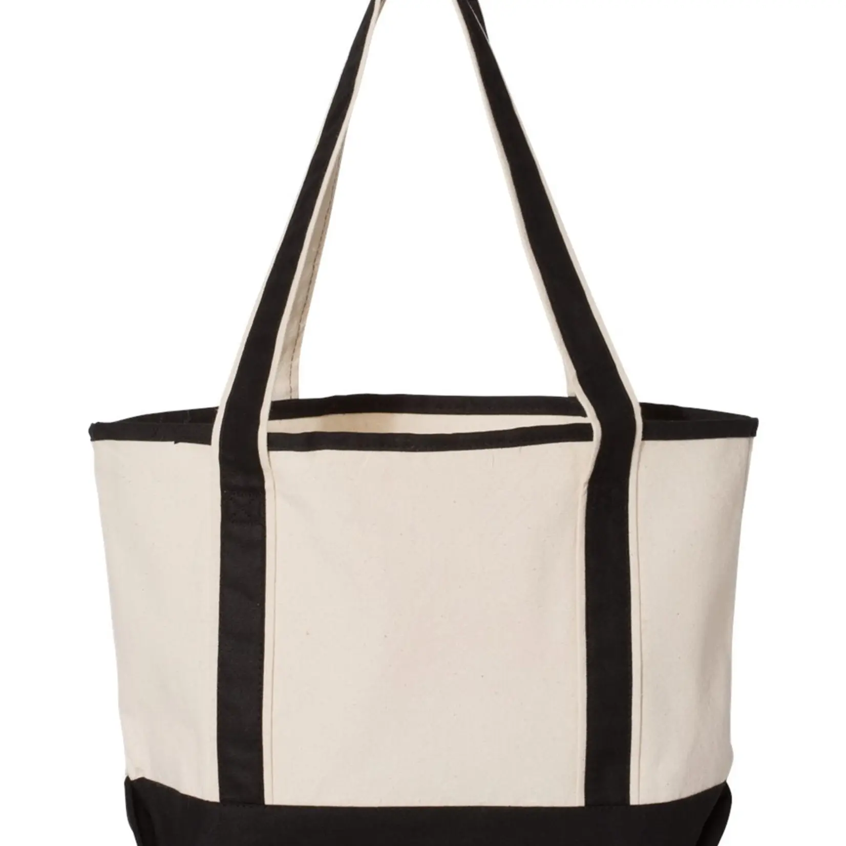 Q-Tees Canvas Tote Bag