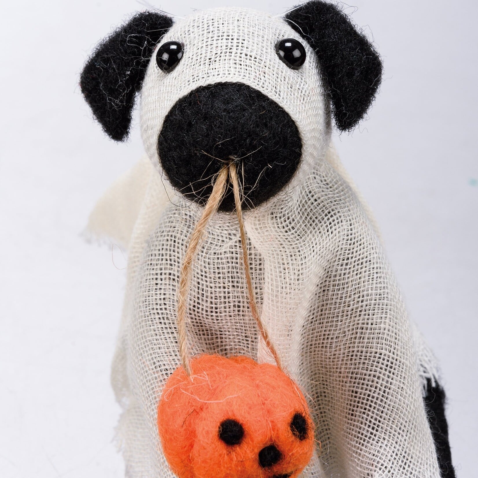Felt Dog-Ghost