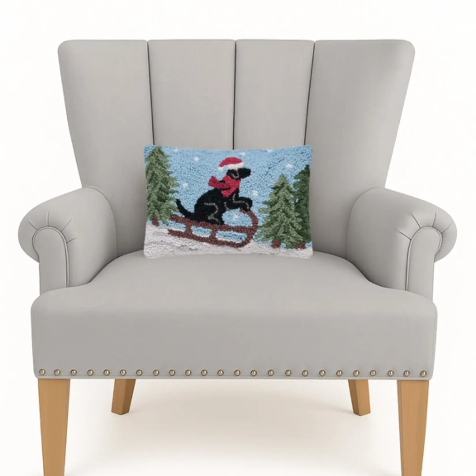 Peking Handicraft Lab on Sled Hook Pillow