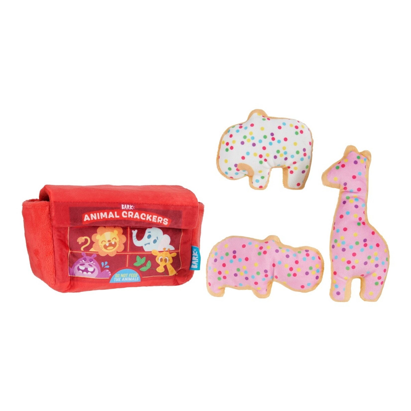 BARK Animal Crackers Dog Toy