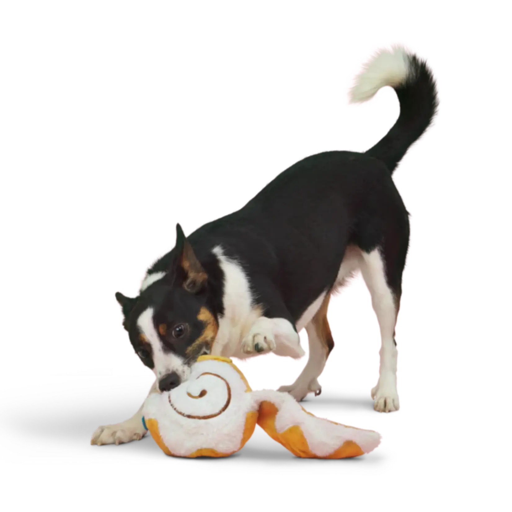 BARK Cinnamon Roll Dog Toy